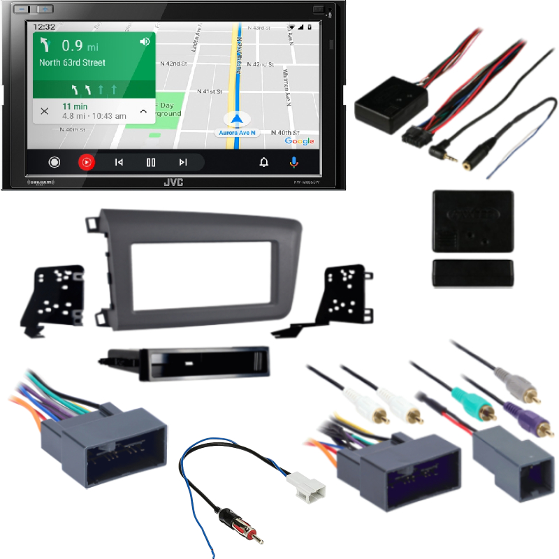 PCH Custom Audio Civic Radio Replacement-Bundle34
