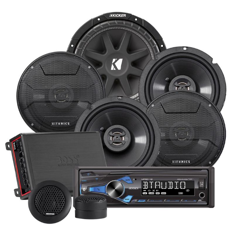 PCH Custom Audio MPR2110 Full Car Audio Package-2