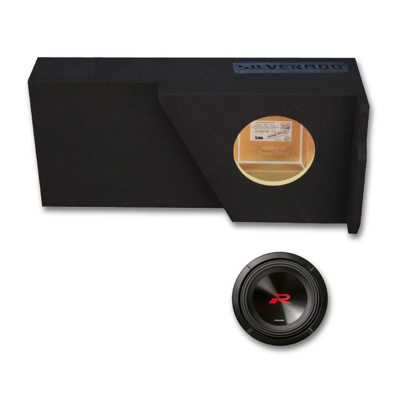 PCH Custom Audio&nbsp;2007-2018 Chevy Silverado Extended Cab Single 8” R2-W8D2 Bass Package