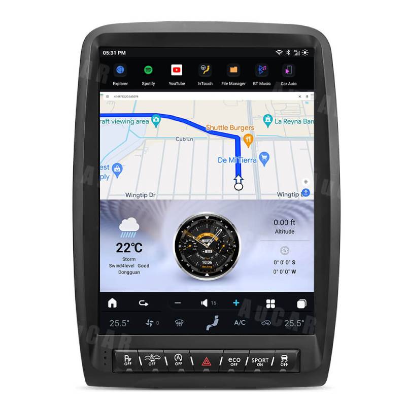 AuCar&nbsp;TS12.1-DODGE-DURANGO-10-13