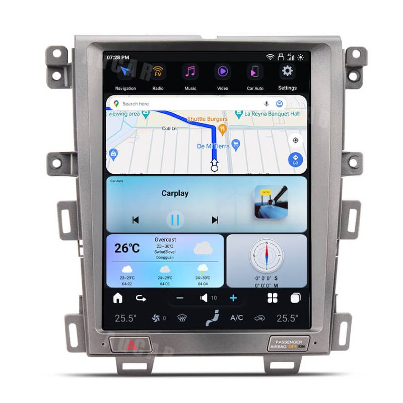 AuCar&nbsp;TS12.1-FORD-EDGE-08-14