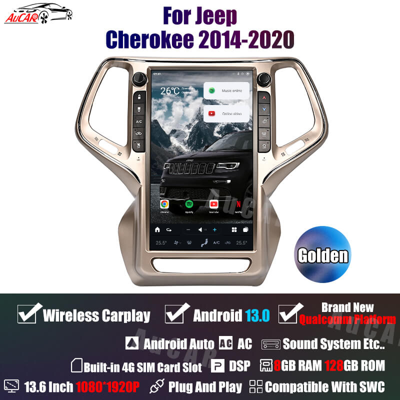 AuCar&nbsp;TS13.6G-JEEP-CHEROKEE-14-20