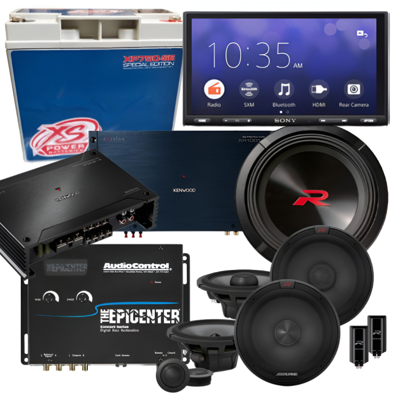 PCH Custom Audio XAV-AX5600 Full Car Audio Package-2