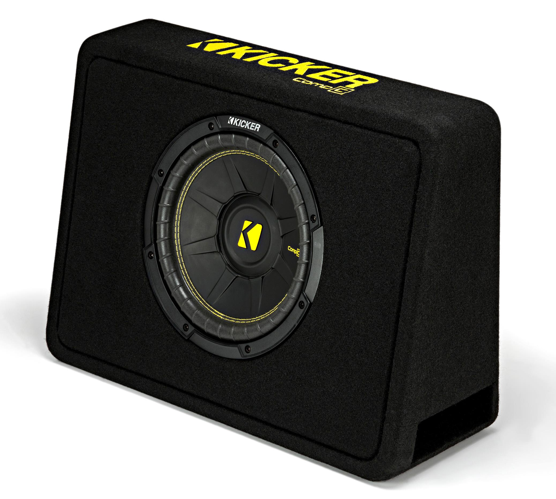 44TCWC102-3 10inch 600W Max Power 2-ohm Impedance Subwoofer Enclosure