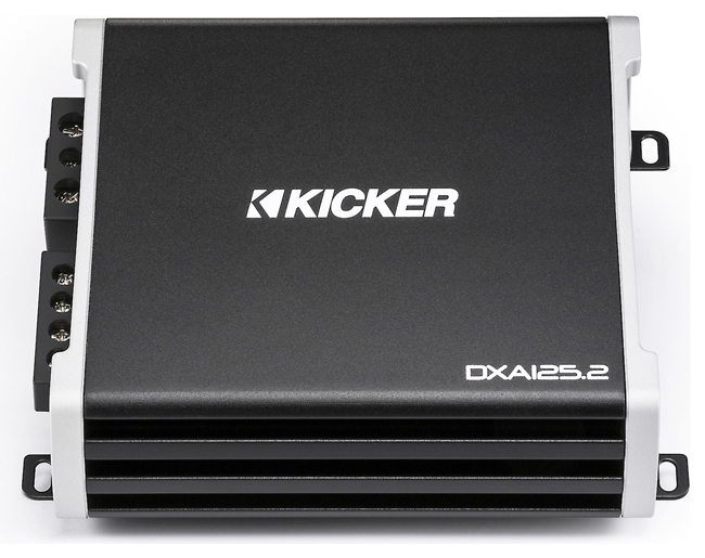 Kicker 43DXA1252 DX-Series Class A/B 2 Channel Amplifier 250W Peak Power