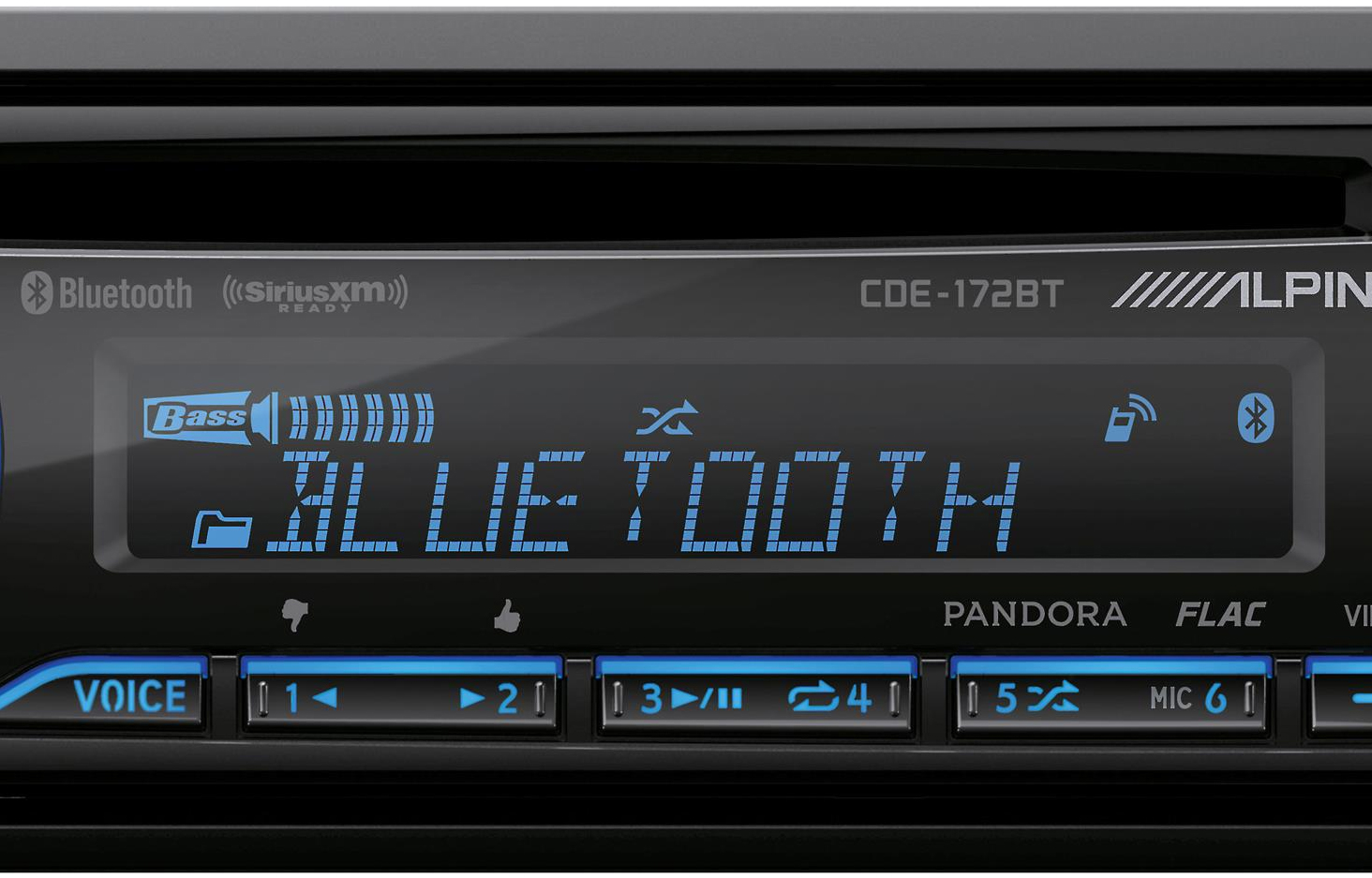 High-Contrast LCD Display And Easy Music Control