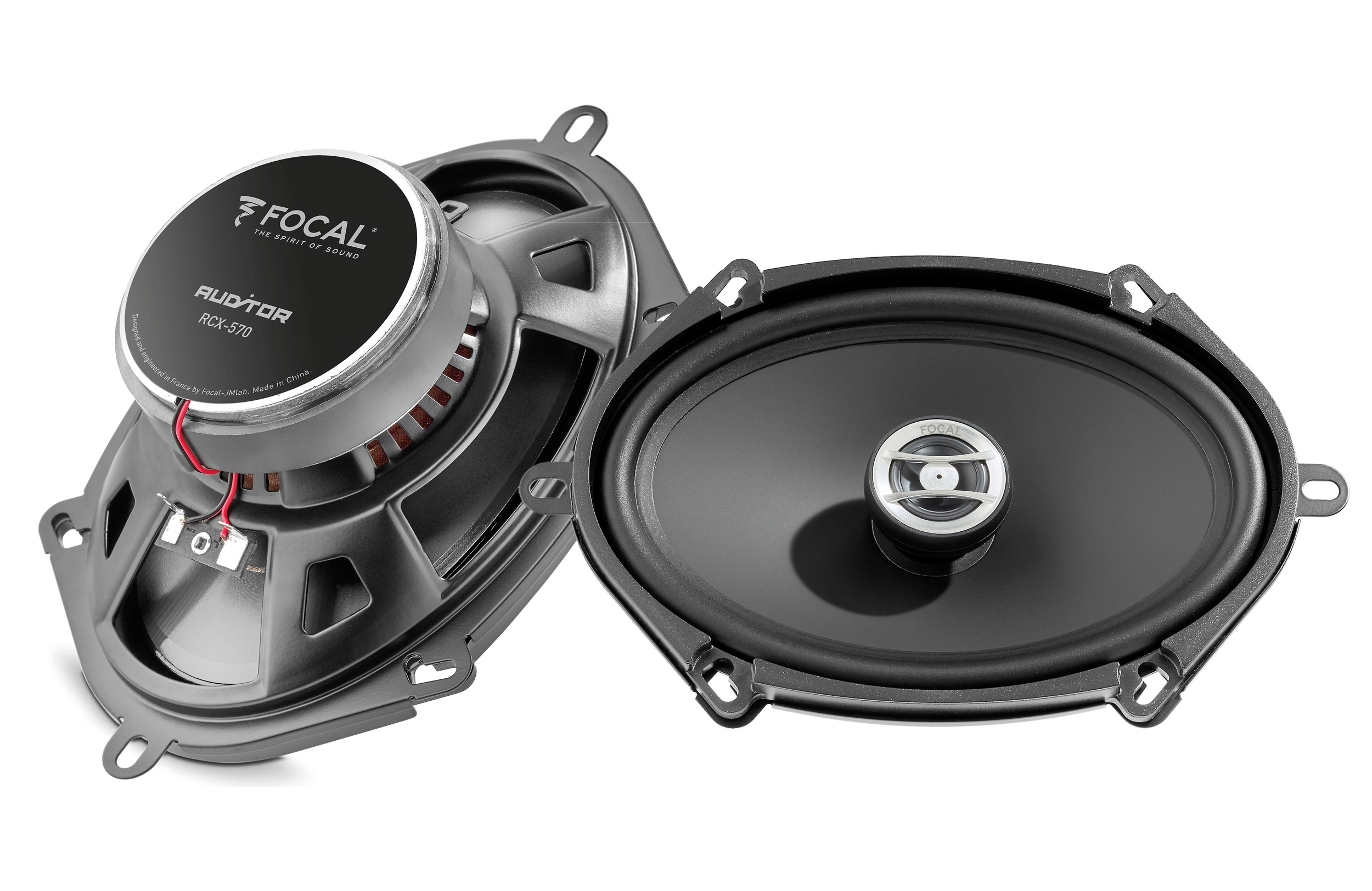Focal RCX 570 Auditor Series 5x7 inch 120 Watts Peak Power 2-way Car Speakers