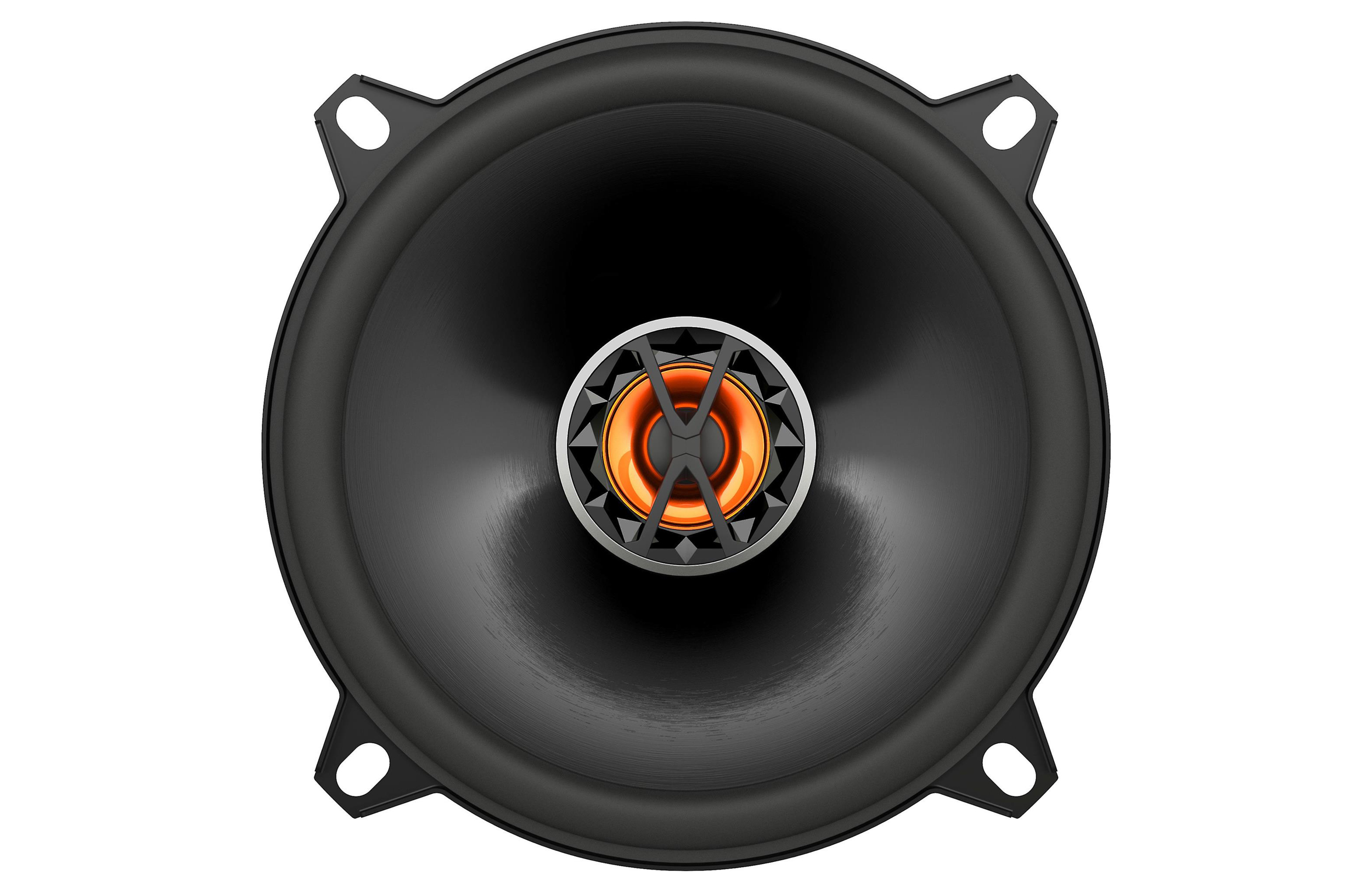 Acoustically damped, UV-resistant polypropylene cone