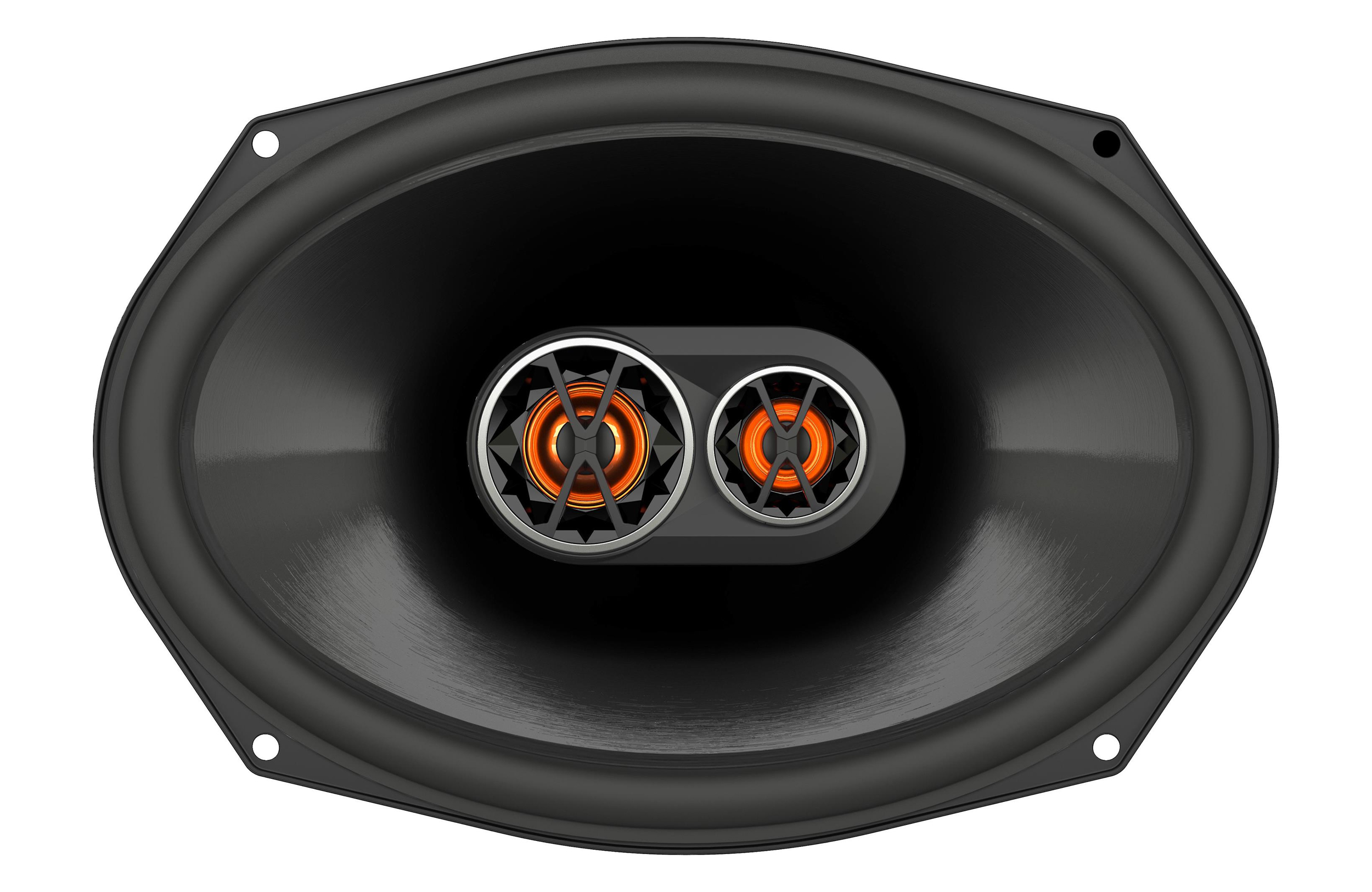 Acoustically damped, UV-resistant polypropylene cone