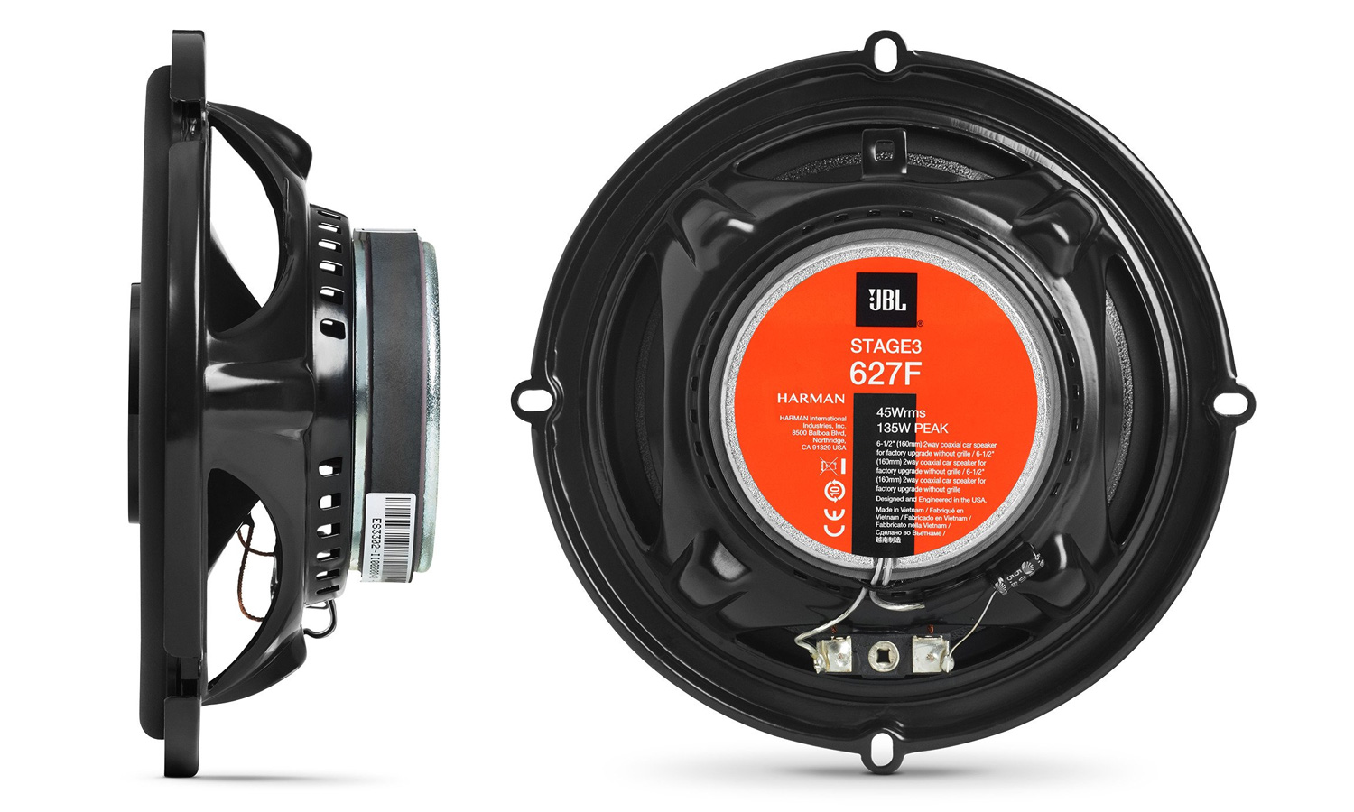 JBL Vented Basket Frame Design