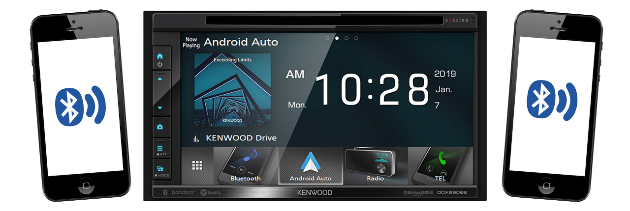 Dual Phone Connection switch between two phones with a touch of a button