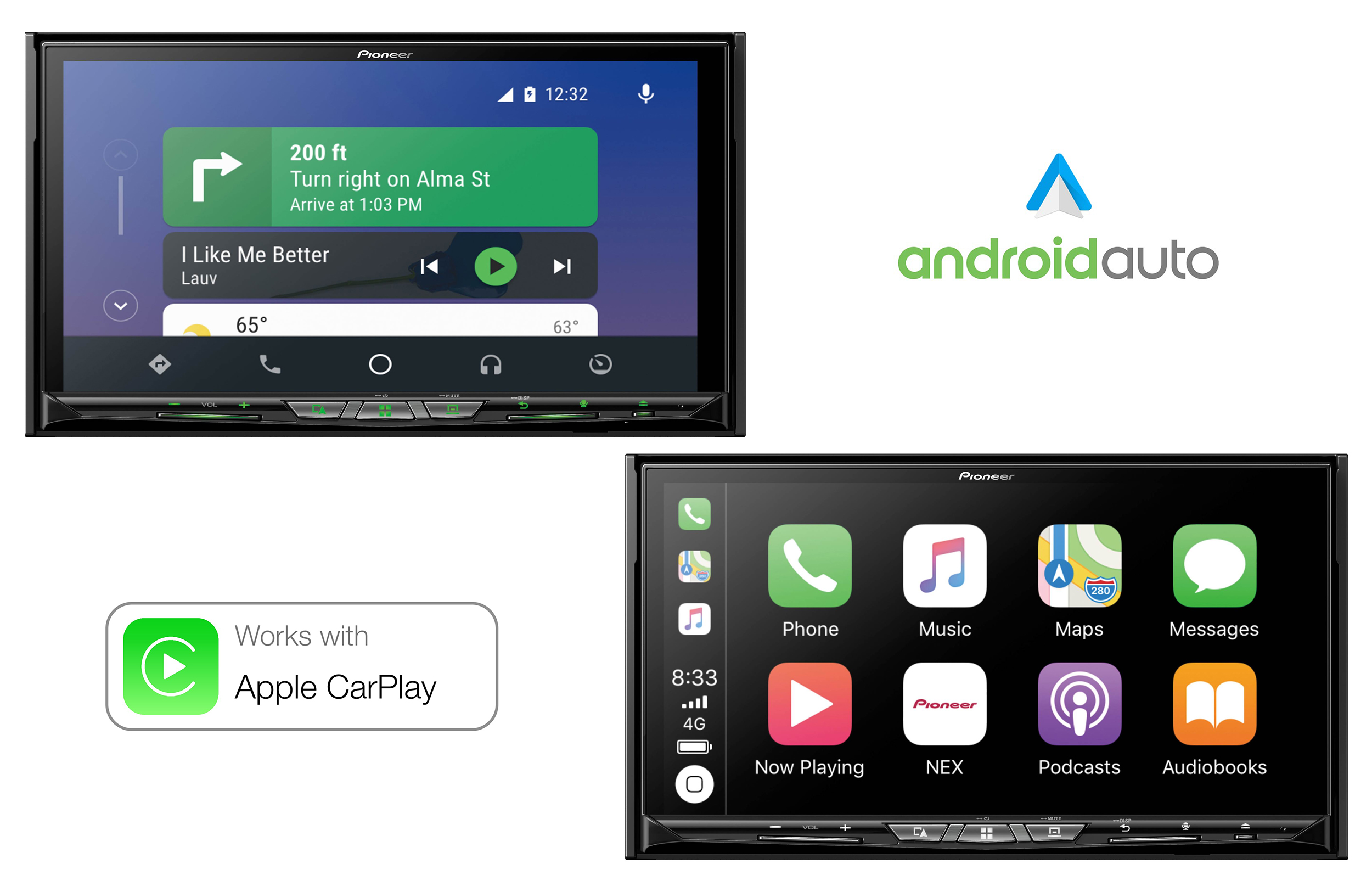 Apple CarPlay & Android Auto
