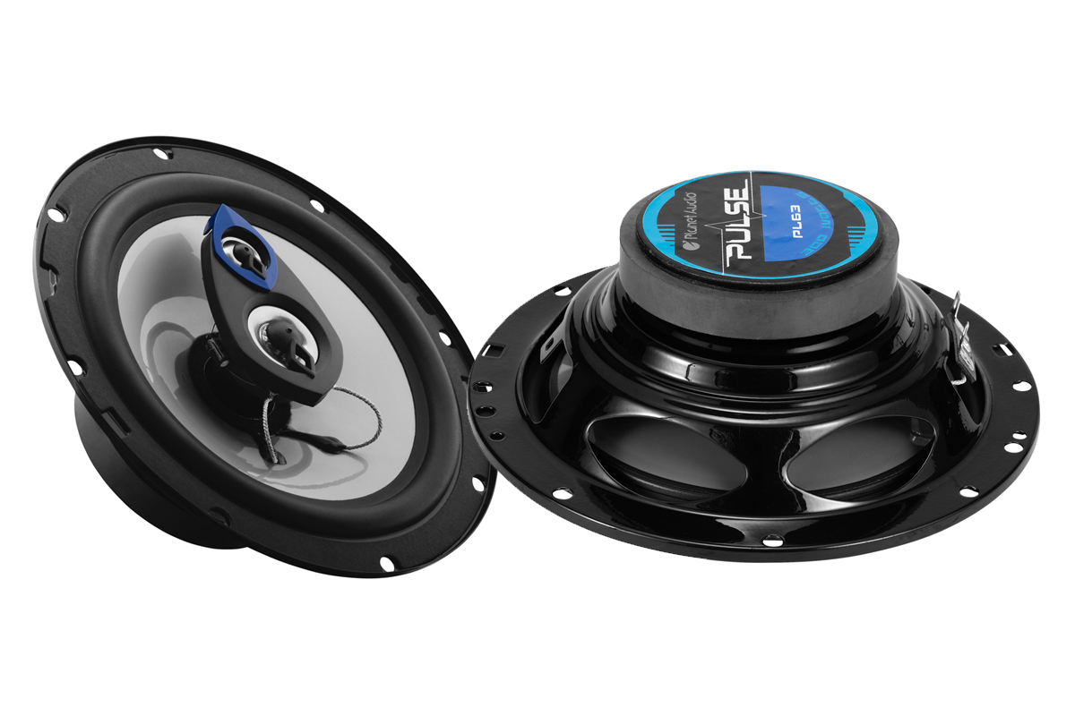 Planet Audio PL63 Pulse 6.5 inch 3-Way 300W Full Range Speaker